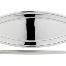 PLAT OVALE RVS - 65,2 x 26,2