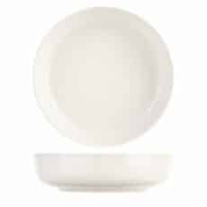 Assiette creuse BALTIC blanche